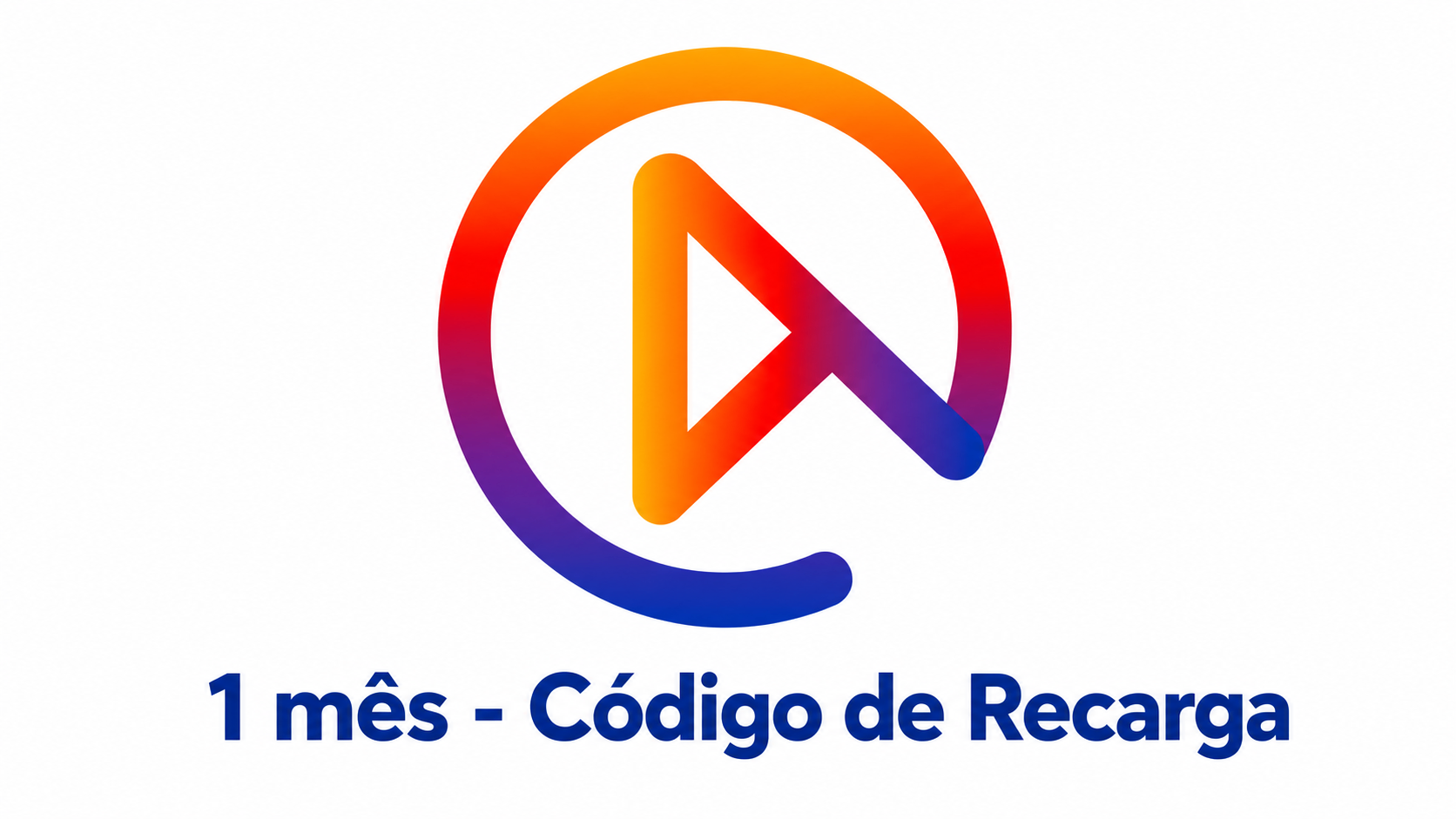 1 mês - Código de Recarga